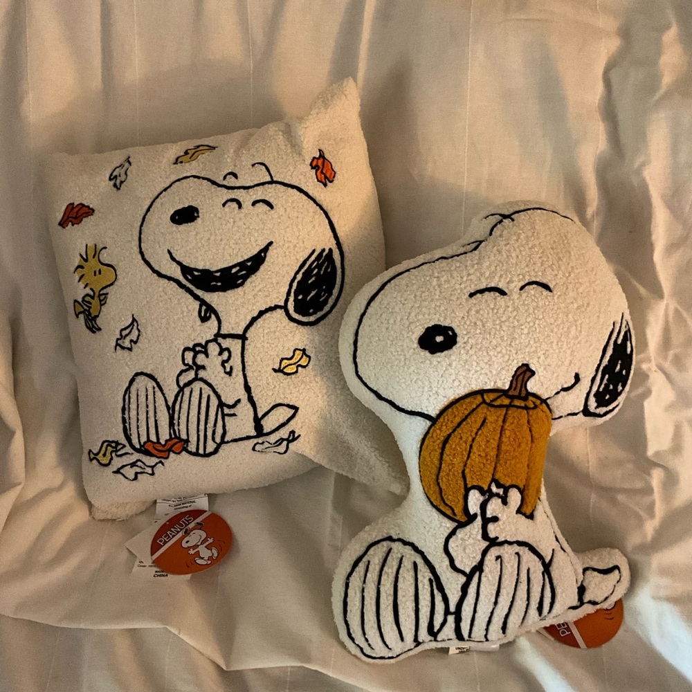 Snoopy Harvest Pillows